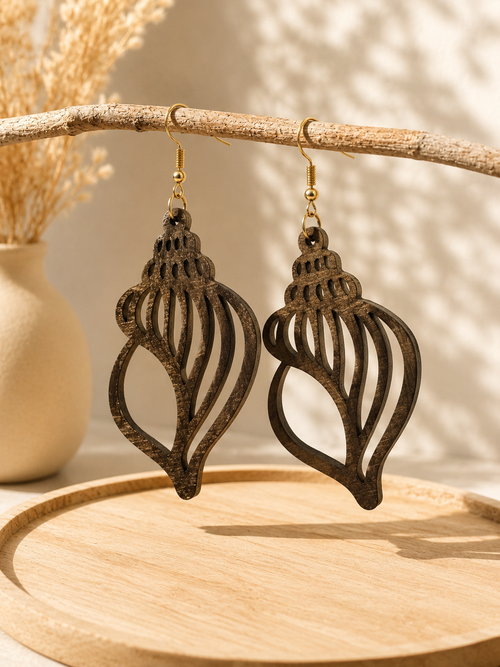 Boucles d’oreilles « Coquilles des îles »