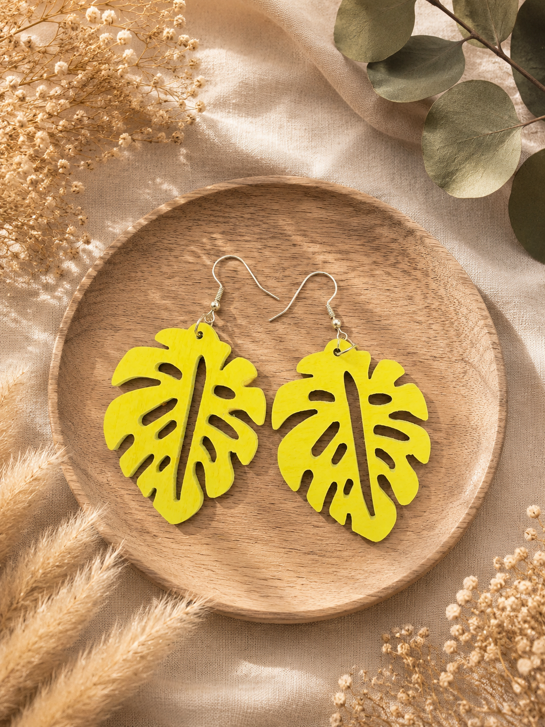 Boucles d’oreilles « Tropic’bois »