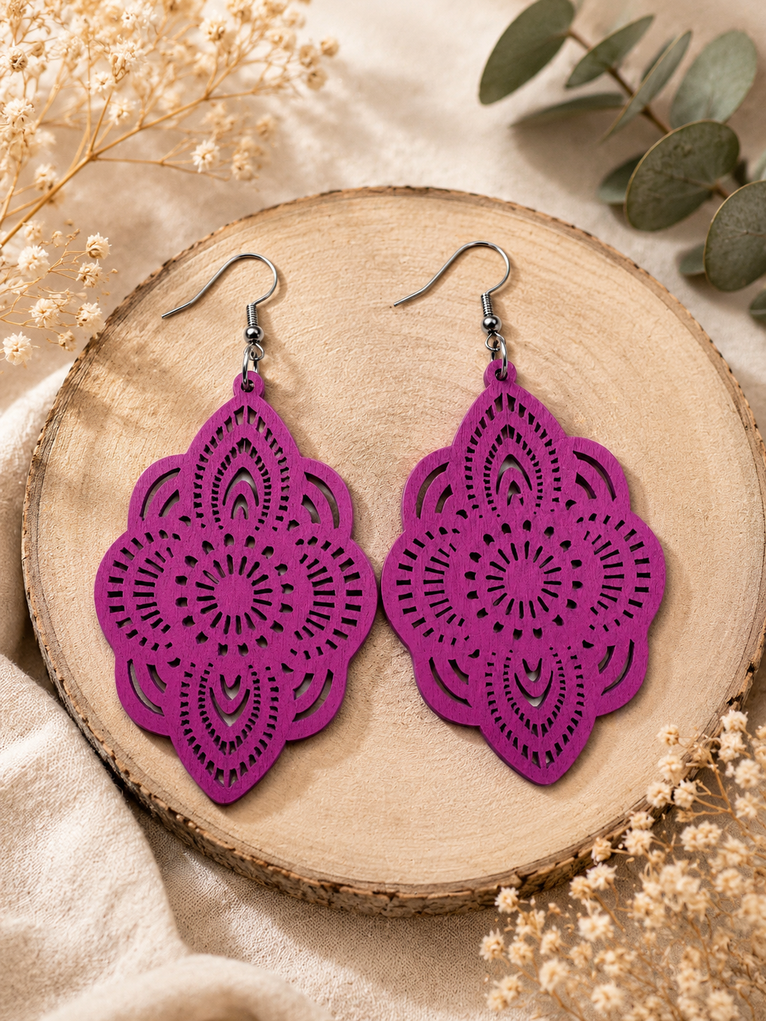 Boucles d’oreilles « collection Rosalie »