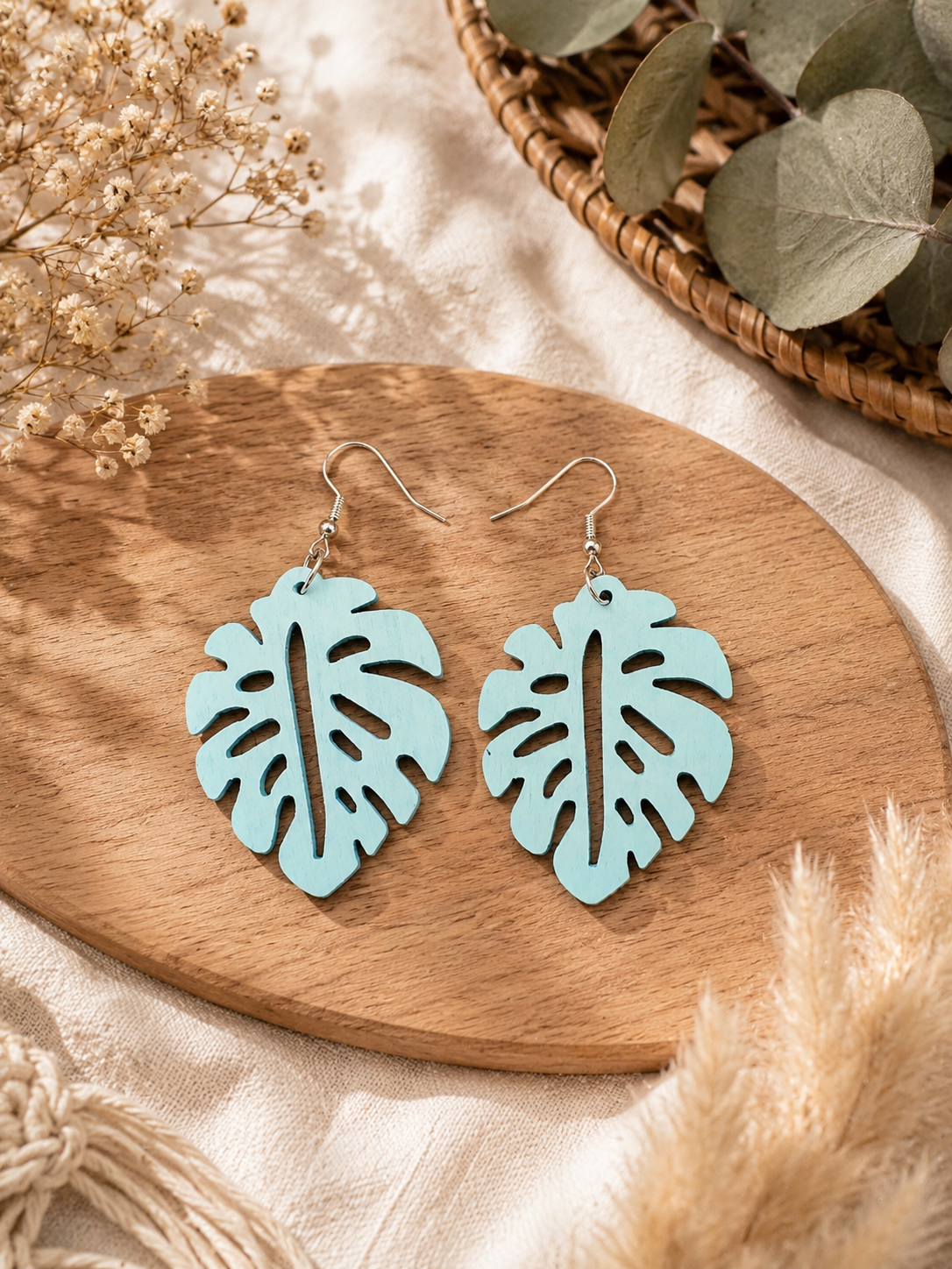 Boucles d’oreilles « Tropic’bois »