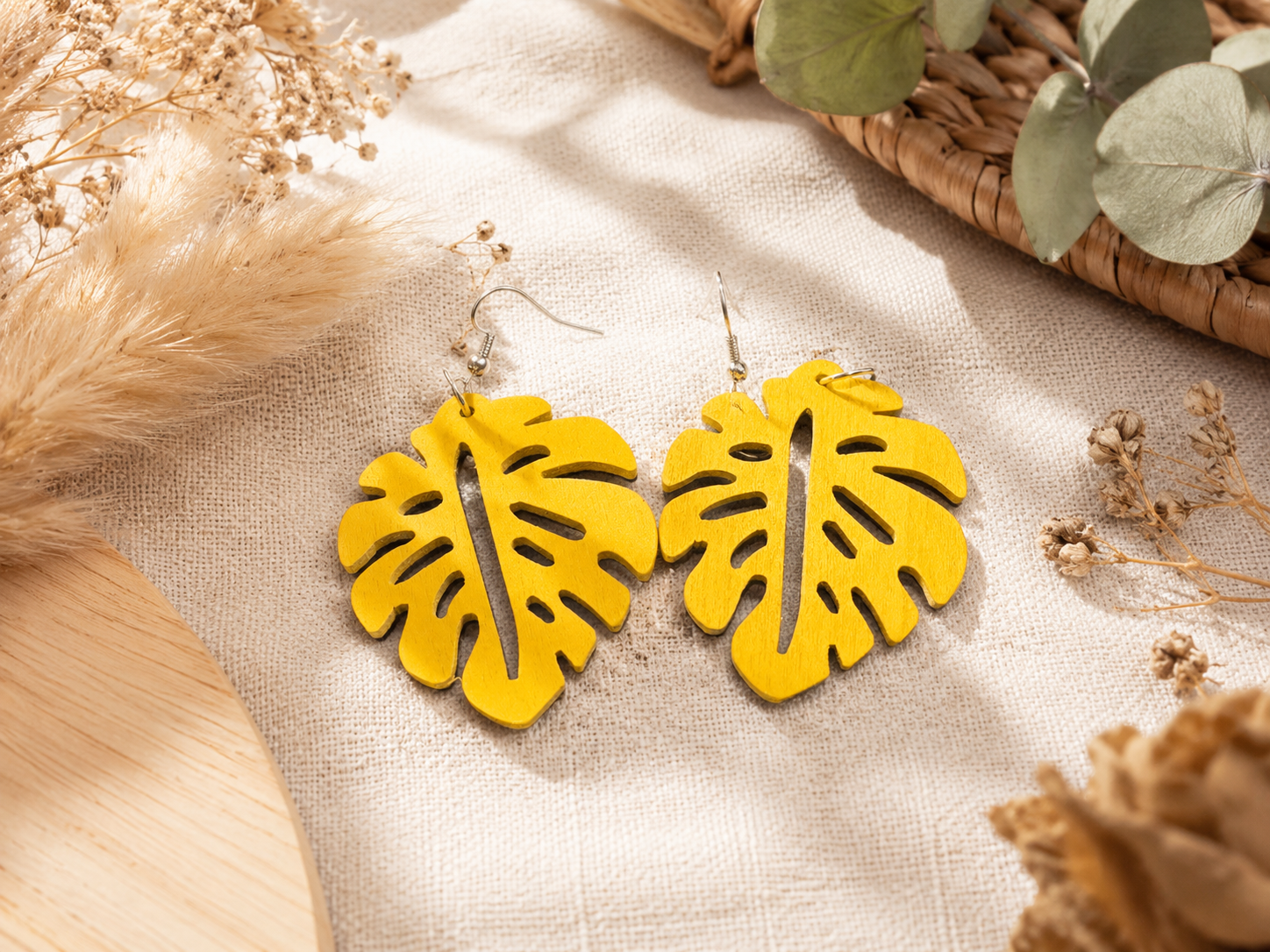 Boucles d’oreilles « Tropic’bois »