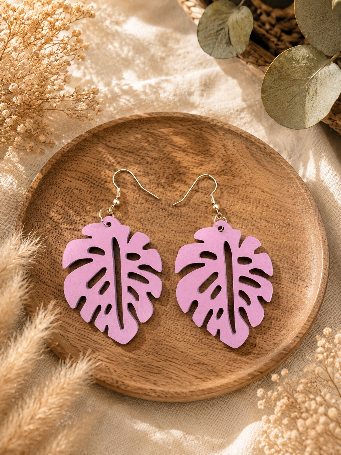Boucles d’oreilles « Tropic’bois »