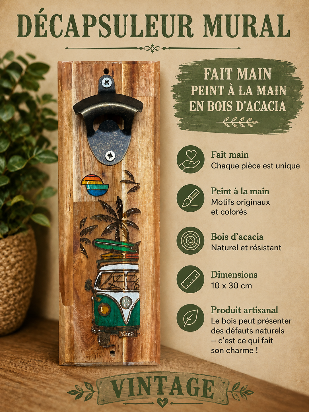 Décapsuleur vintage